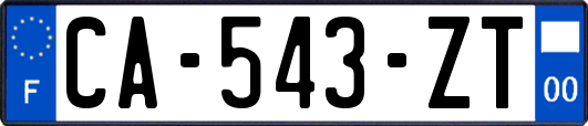 CA-543-ZT