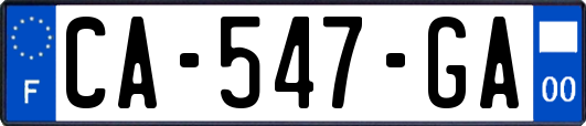 CA-547-GA