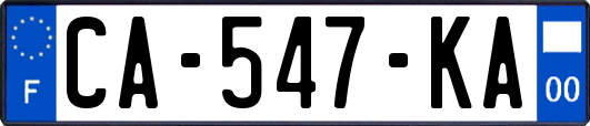 CA-547-KA