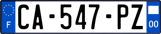 CA-547-PZ