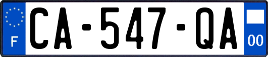 CA-547-QA