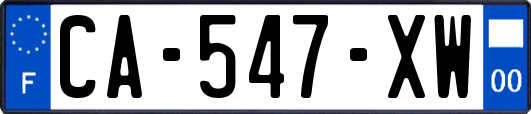 CA-547-XW