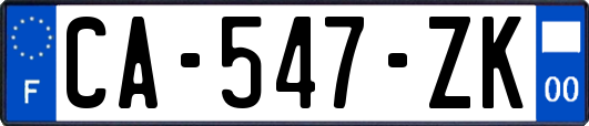 CA-547-ZK