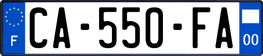 CA-550-FA