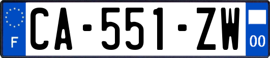 CA-551-ZW