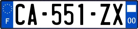 CA-551-ZX