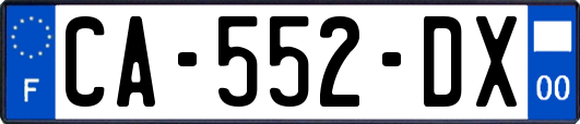 CA-552-DX