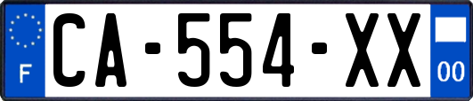 CA-554-XX