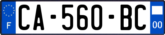 CA-560-BC