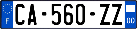 CA-560-ZZ