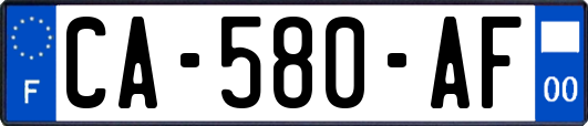 CA-580-AF