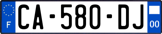 CA-580-DJ