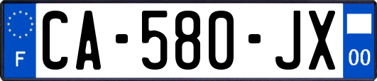 CA-580-JX