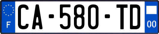 CA-580-TD