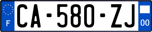 CA-580-ZJ