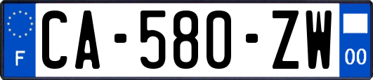 CA-580-ZW