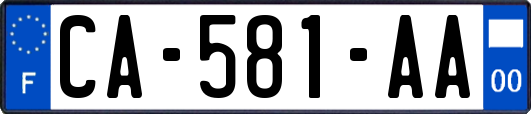 CA-581-AA