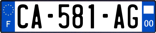 CA-581-AG