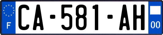 CA-581-AH