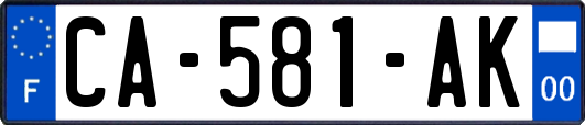 CA-581-AK