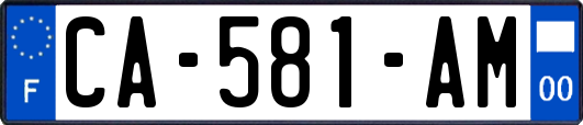 CA-581-AM