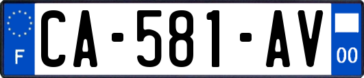 CA-581-AV