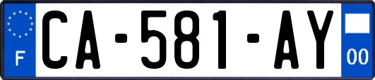 CA-581-AY