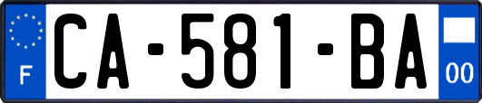 CA-581-BA