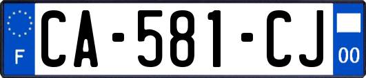 CA-581-CJ
