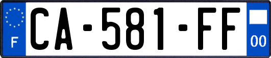CA-581-FF