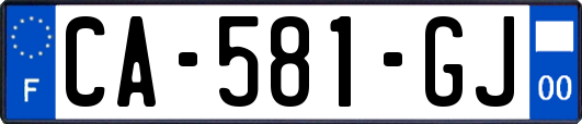 CA-581-GJ