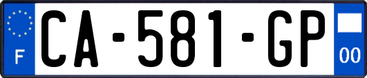 CA-581-GP