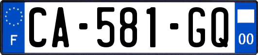 CA-581-GQ