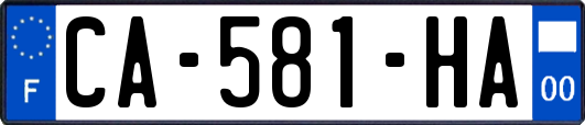 CA-581-HA