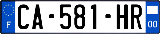 CA-581-HR