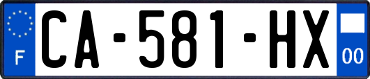 CA-581-HX