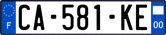 CA-581-KE