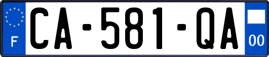 CA-581-QA