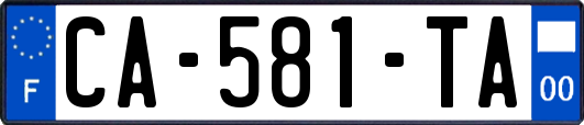 CA-581-TA