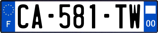 CA-581-TW