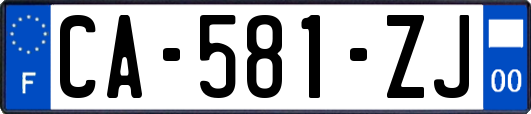 CA-581-ZJ