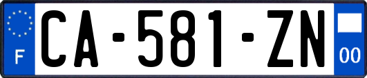 CA-581-ZN