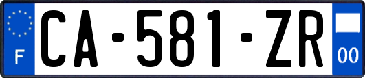 CA-581-ZR