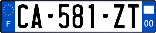 CA-581-ZT