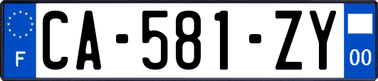 CA-581-ZY