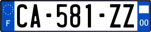 CA-581-ZZ