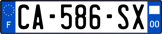 CA-586-SX