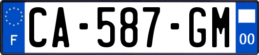 CA-587-GM