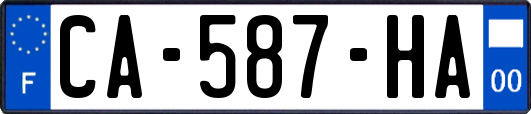 CA-587-HA