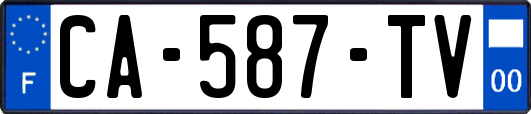 CA-587-TV